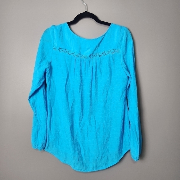 Northern Reflections Lightweight Peasent Blouse Sm NWOT - Picture 6 of 11